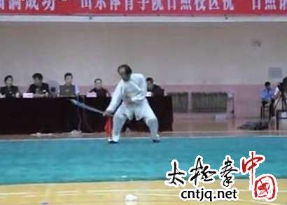 【视频】 杨繁生表演形意刀