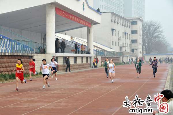 温县中小学生田径运动会开幕