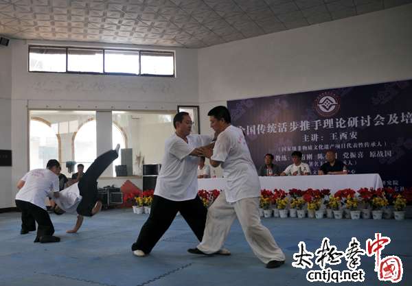 全国太极拳传统活步推手培训班圆满结束