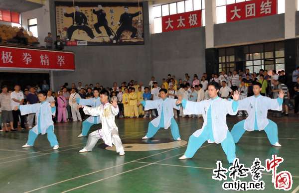 【视频】陈家沟太极拳功夫精英赛开幕式表演（二）