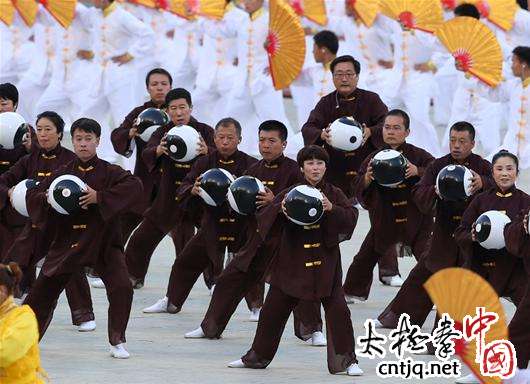 视频：全运会开幕式——太极武术展示