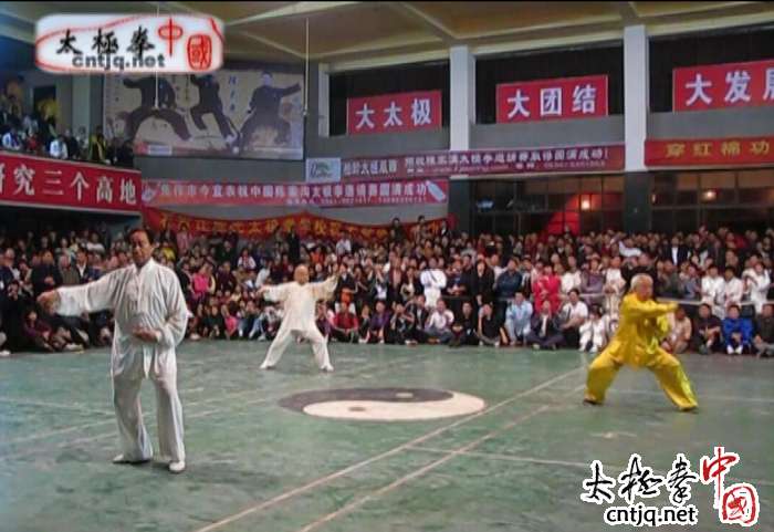 太极拳大师马虹、陈全忠、朱天才同台献艺